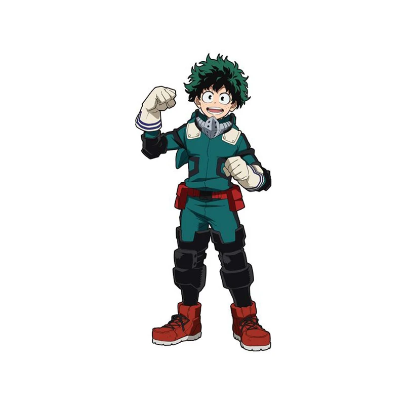 استیکر لپ تاپ و موبایل مدل انیمه طرح مدرسه قهرمانانه من ایزوکو میدوریا My Hero Academia Izuku Midoriya کد 3604