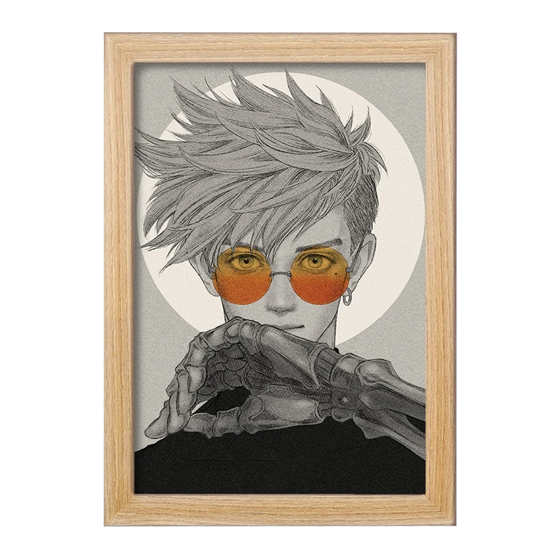 تابلو خندالو مدل وش انیمه تریگان (Trigun) کد 36206