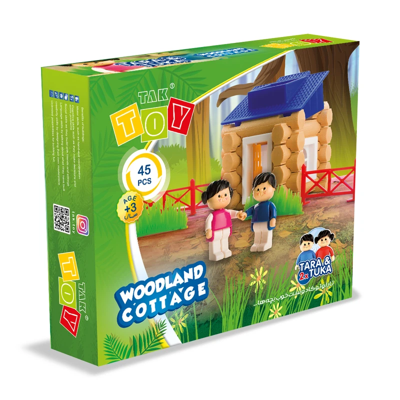 ساختنی تاکت توی مدل کلبه جنگلی کد TC-1010