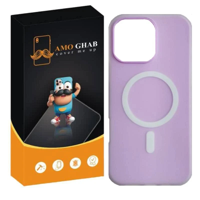 کاور عمو قاب مدل پاستیلی دو تکه مناسب برای گوشی موبایل اپل IPhone 14