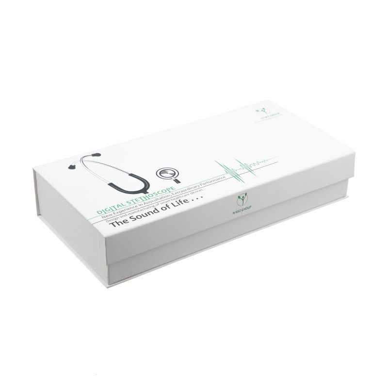 گوشی پزشکی نبض آوا مدل 01 به همراه دستگاه ثبت نوار قلب مدل 02