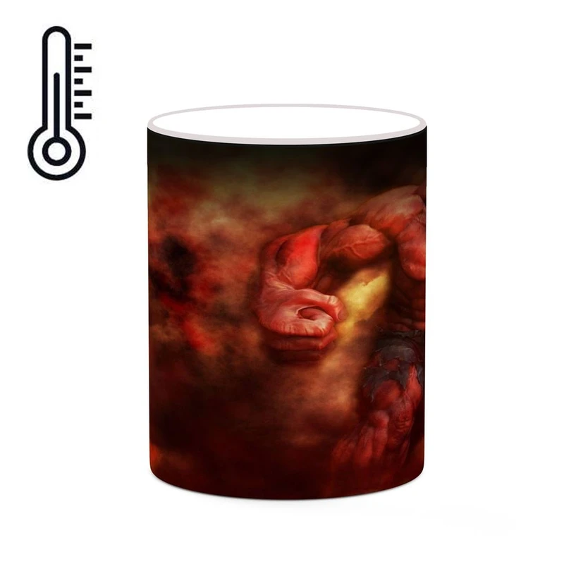 ماگ حرارتی کاکتی مدل رد هالک Red Hulk کد mgh39727