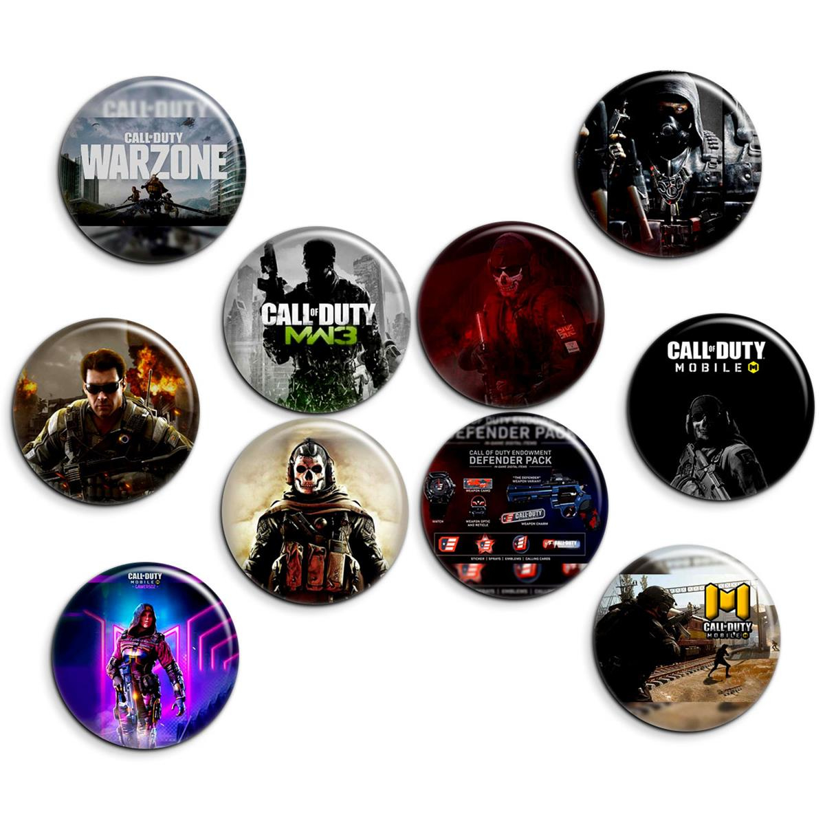 پیکسل پرمانه طرح call of duty کد pmg.5310 مجموعه 10 عددی