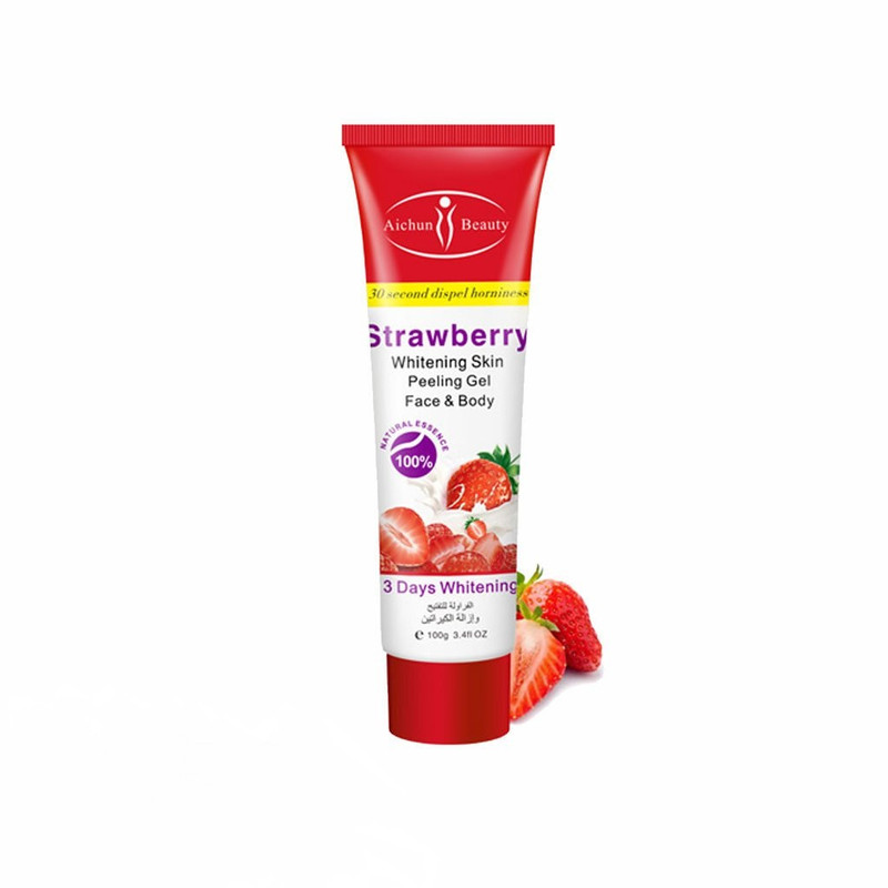 کرم لایه بردار پوست ایچون بیوتی مدل strawberry وزن 100 گرم کرم لایه بردار پوست ایچون بیوتی مدل strawberry وزن 100 گرم