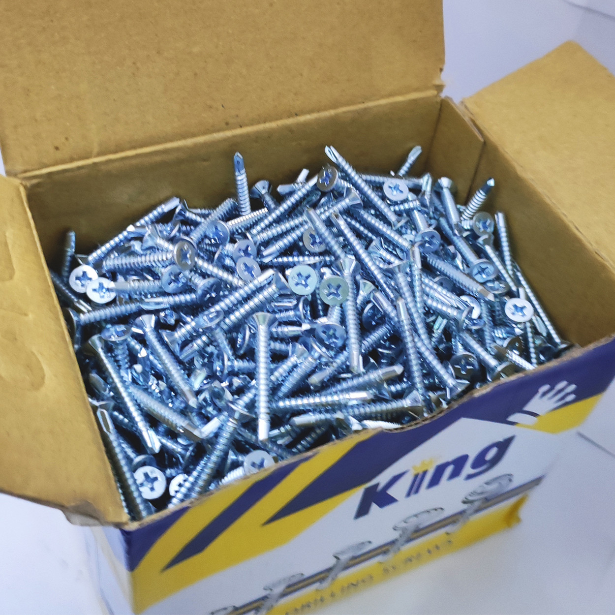 پیچ سرمته کینگ مدل 32 بسته 1000 عددی پیچ سرمته کینگ مدل 32 بسته 1000 عددی