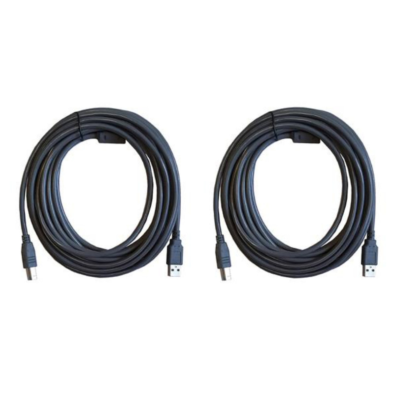 کابل پرینتر ایکس فورنت مدل High Speed طول ۵ متر بسته دو عددی