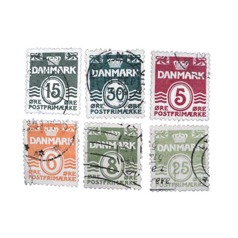 تمبر یادگاری مدل دانمارک کد DS4715 مجموعه 6 عددی