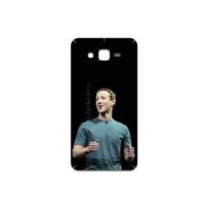 MAHOOT Mark Zuckerberg Cover Sticker for Samsung Galaxy J7 2015