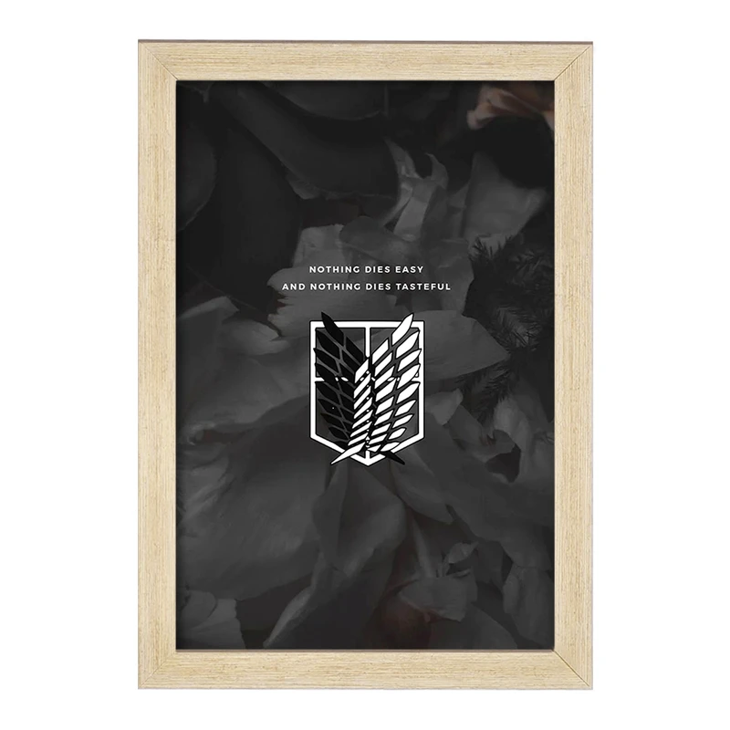 تابلو خندالو مدل انیمه اتک آن تایتان کد F1727