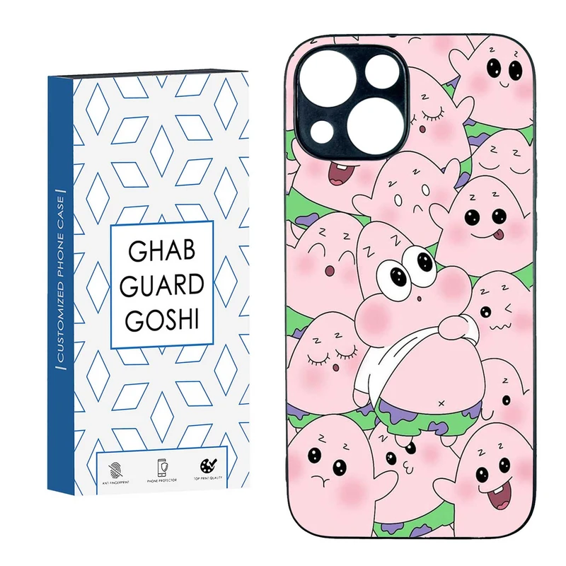 کاور قاب گارد گوشی طرح پاتریک کد TPU-101 مناسب برای گوشی موبایل اپل IPHONE 13 MINI