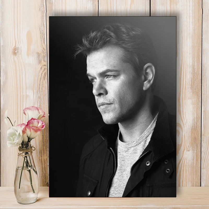 تابلو شاسی گالری استاربوی طرح مت دیمون مدل بازیگران 062