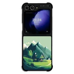 AKAM AMC-WSGZFLIP5-NATURE-9 Cover For Samsung Galaxy Z Flip 5