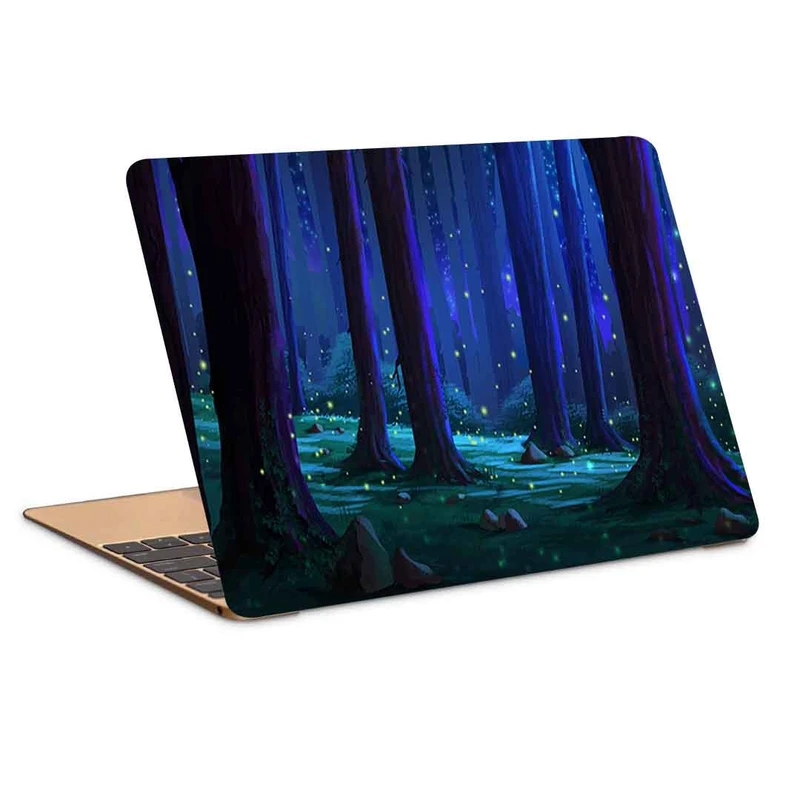 استیکر لپ تاپ طرح forest trees glare کد P-767 مناسب برای لپ تاپ 15.6 اینچ