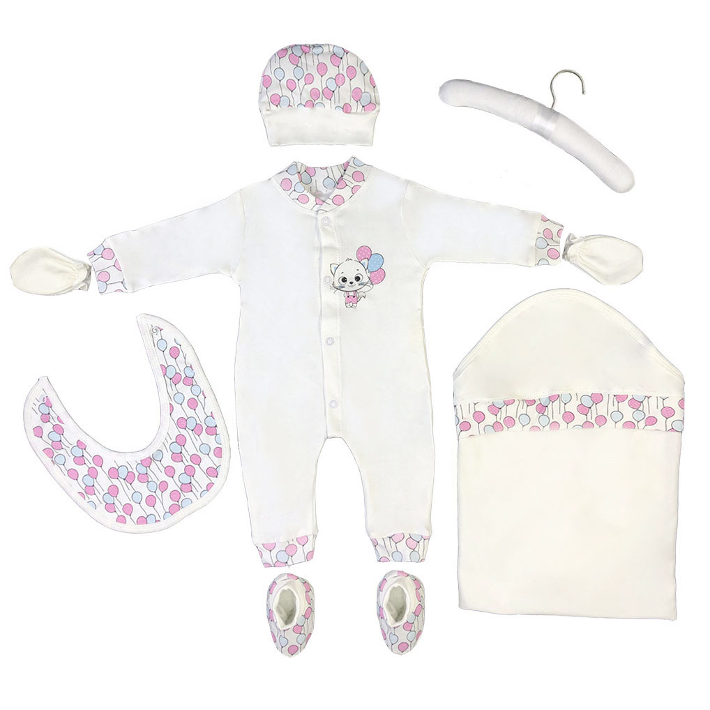 ست 7 تکه لباس نوزادی مدل BAD4