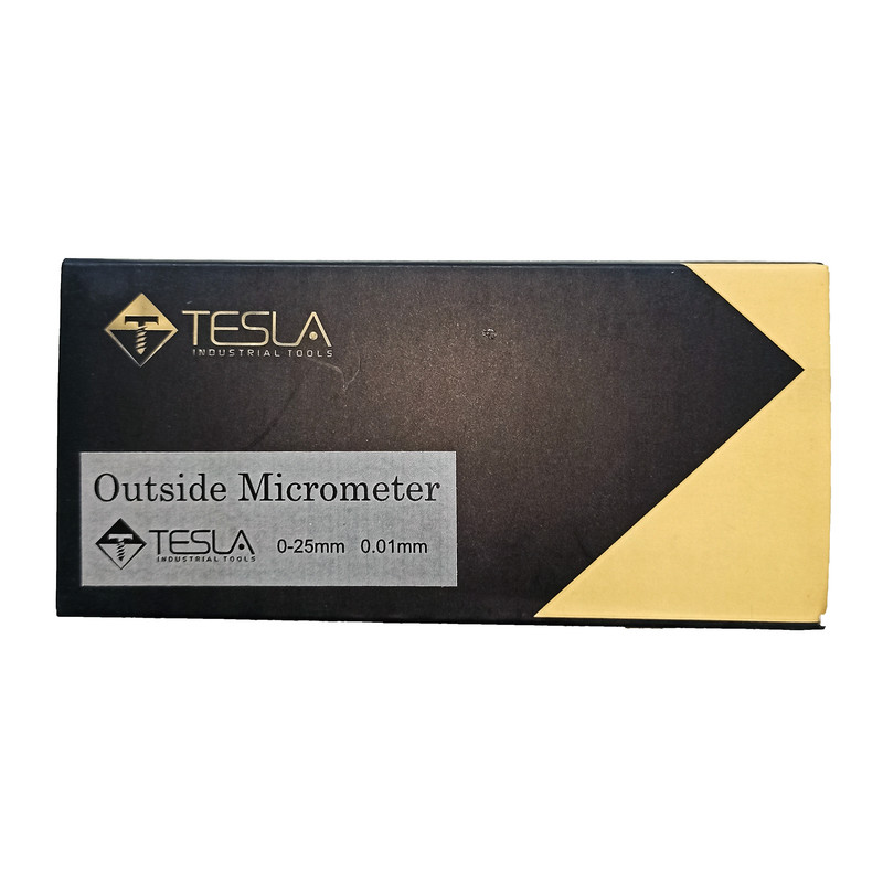 میکرومتر تسلا کد 225 گستره 25-0 میلیمتر