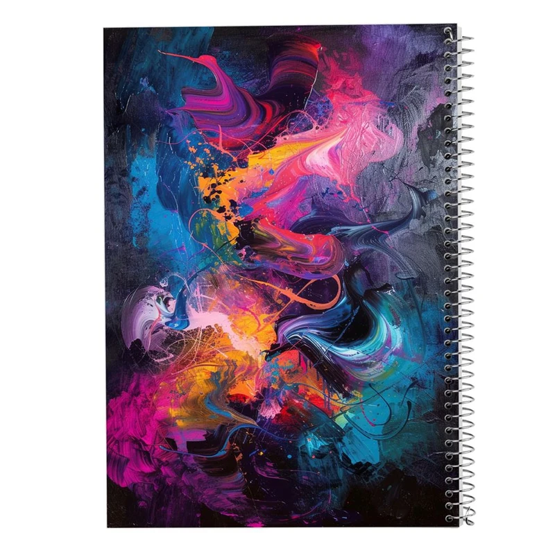 دفتر ژورنال نویسی 50 برگ مدوپد مدل نقطه ای طرح اشکال فانتزی کد DF16134