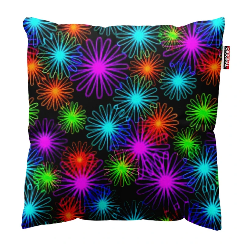  کوسن پاد آفرین طرح رنگی کد 3350 سایز 40*40 سانتی متر