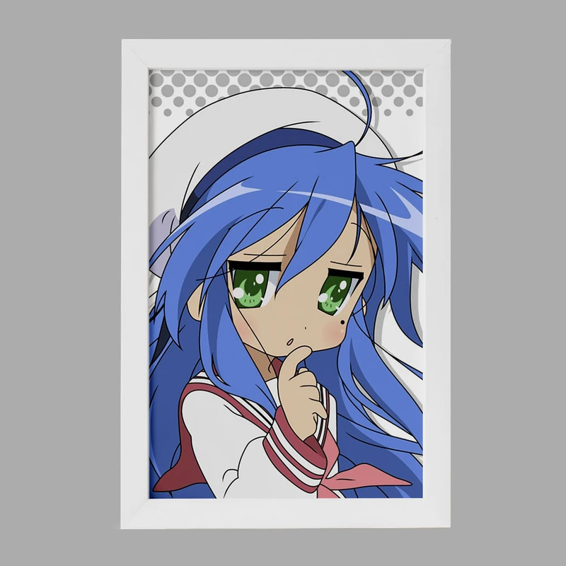 تابلو خندالو مدل ایزومی انیمه ستاره خوش شانس کد 23613