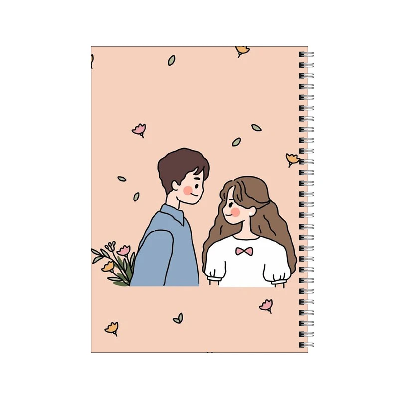 دفتر مشق 100 برگ بامبیلیپ طرح دسته گل سورپرایز کد 5466916