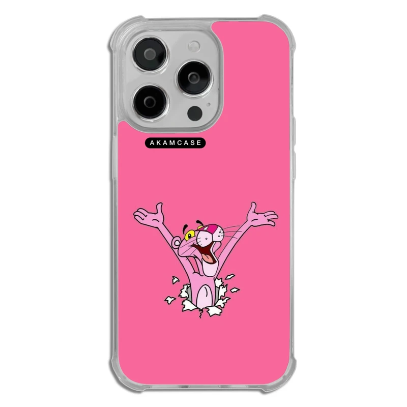 کاور آکام مدل AMC-WTA14PRO-PINK PANTHER5 مناسب برای گوشی موبایل اپل iPhone 14 Pro
