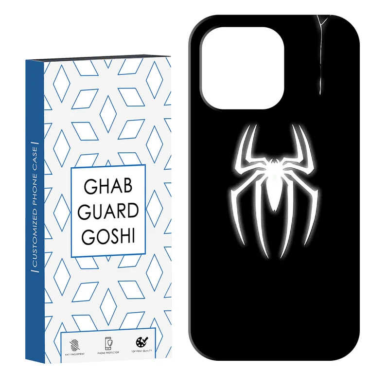 کاور قاب گارد گوشی طرح عنکبوت کد Dimo-892 مناسب برای گوشی موبایل اپل IPHONE 14 PRO   