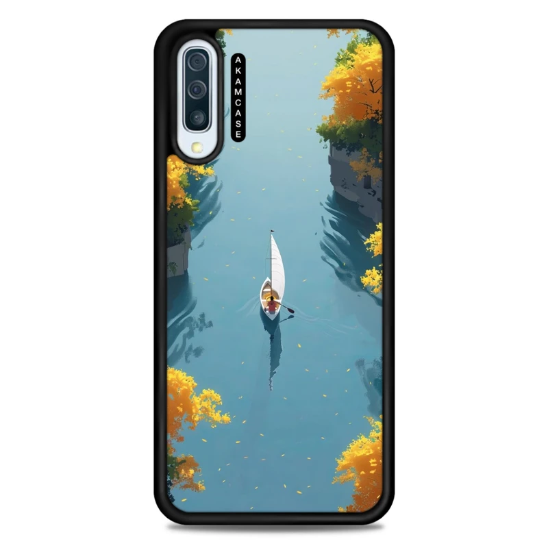 کاور آکام مدل AMC-WSGA50-NATURE-16 مناسب برای گوشی موبایل سامسونگ Galaxy A50