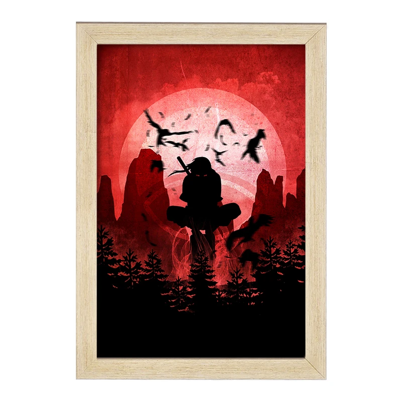 تابلو خندالو مدل انیمه شارینگان کد F821