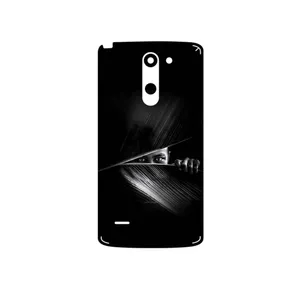 MAHOOT Black Portrait Cover Sticker for LG G3 Stylus