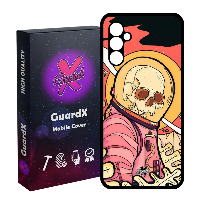 کاور گارد ایکس طرح اسکلت مدل Glass10503 مناسب برای گوشی موبایل سامسونگ Galaxy A24/A24 4G/M34 5G