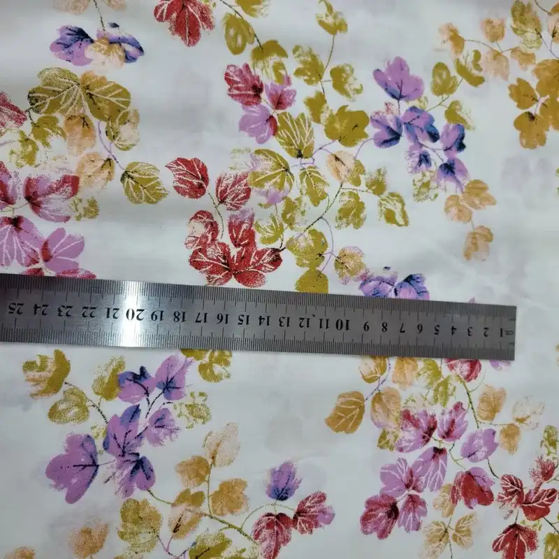 پارچه لباس مدل کودری نخی طرح گلدار کد B