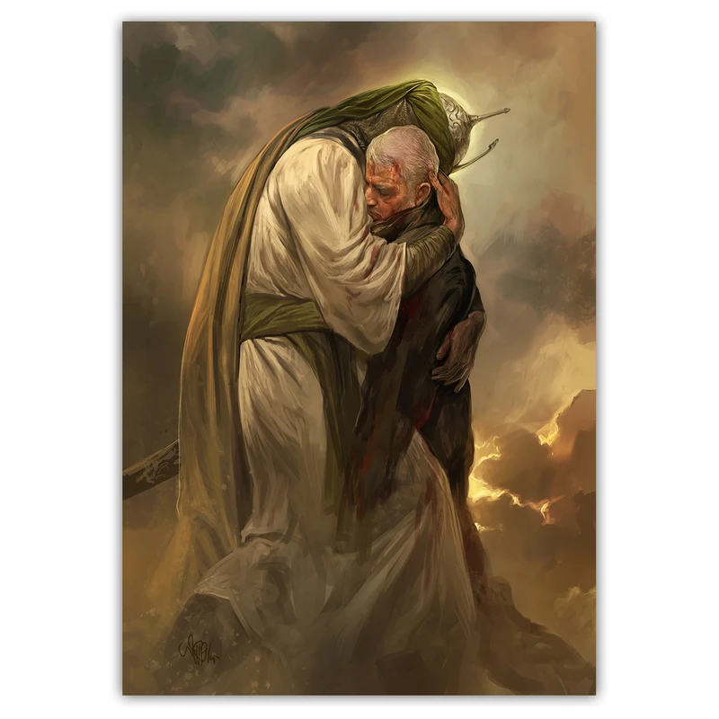 تابلو شاسی طرح حاج قاسم سلیمانی کد PR049