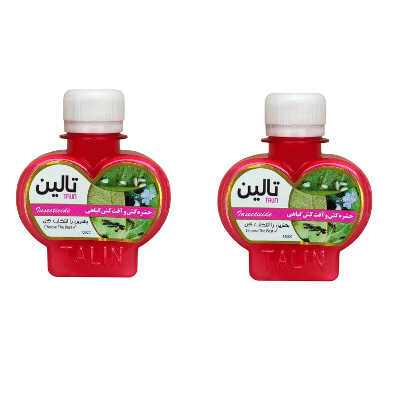 مایع حشره کش و آفت کش گیاهی تالین مدل BZ120 حجم 120 میلی لیتر مجموعه 2 عددی