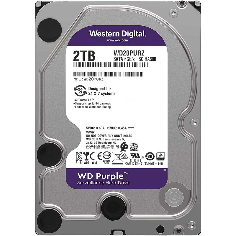 هارد دیسک اکسترنال وسترن دیجیتال مدل WD20EJRX ظرفیت دو ترابایت