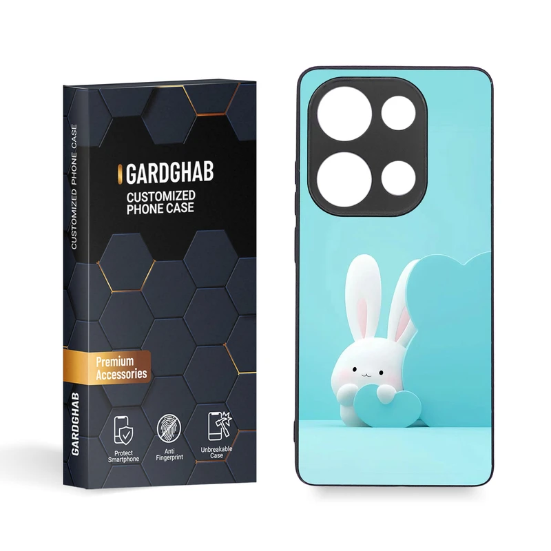 کاور گارد قاب مدل دخترانه مناسب برای گوشی موبایل شیائومی Redmi Note 13 Pro 4G / Poco M6 Pro 4G