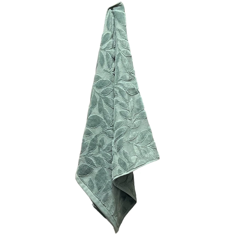 حوله دستی زارا هوم مدل PLANT JACQUARD کد 093 سایز 50x90 سانتی متر