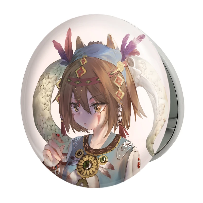 آینه جیبی خندالو طرح هاروهی انیمه ناپدید شدن هارومی سوزومیا The Disappearance of Haruhi Suzumiya مدل تاشو کد 23155 