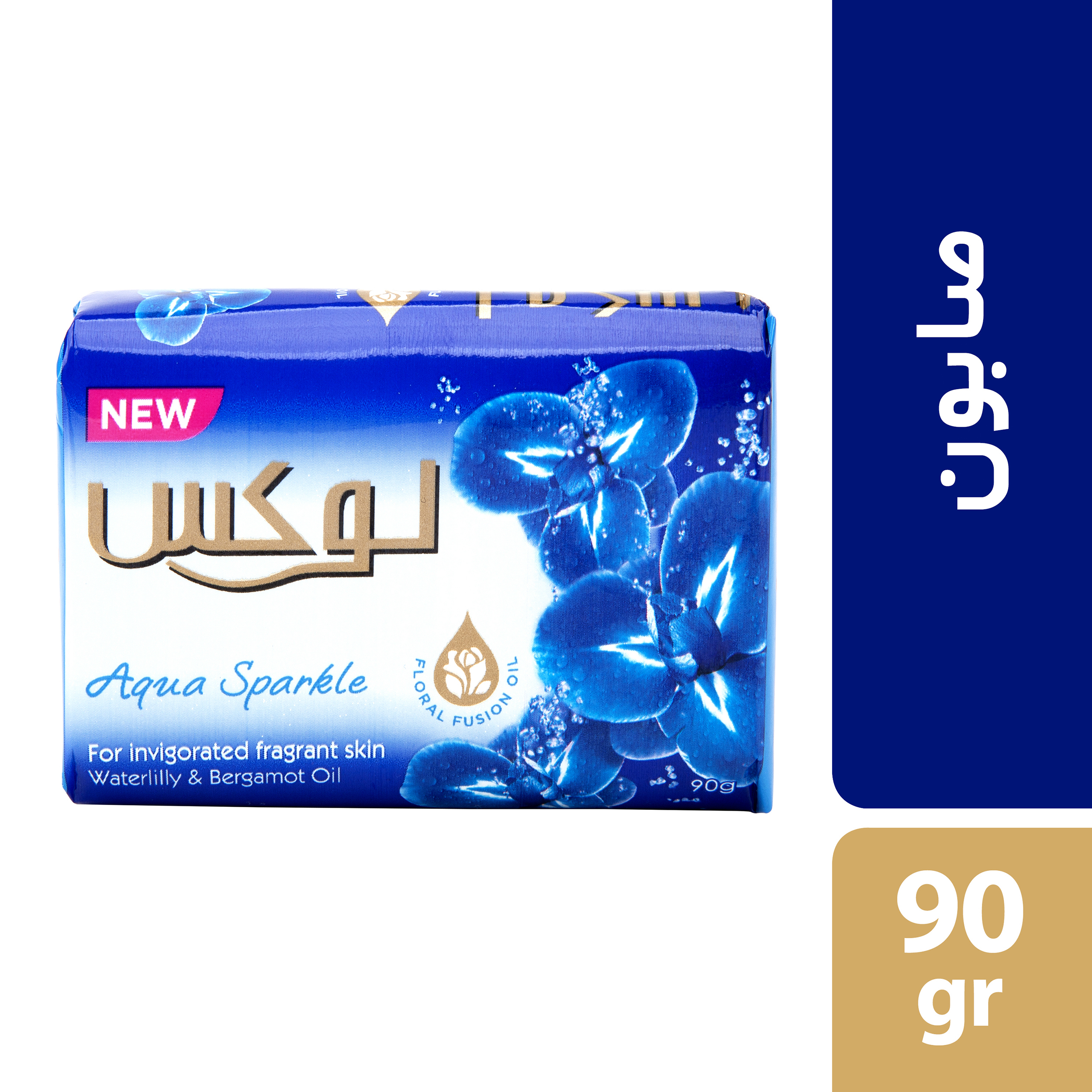 صابون شستشو لوکس مدل نیلوفر آبی و ترنج وزن 90 گرم بسته 6 عددی 