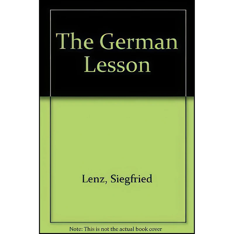 کتاب The German Lesson اثر Siegfried Lenz انتشارات AVON BOOKS @