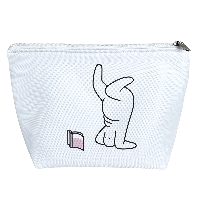 کیف لوازم آرایش دخترانه خندالو مدل خپلو و کتاب کد 7601