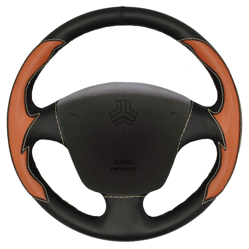 روکش فرمان فرمونو مدل بازودار طرح C مناسب برای پراید 111