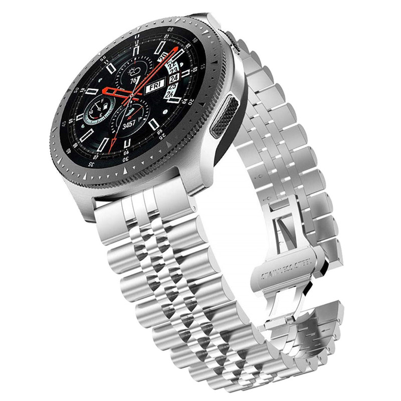 بند کروکودیل مدل Cb-5Bead مناسب برای ساعت هوشمند سامسونگ Galaxy Watch Active 2