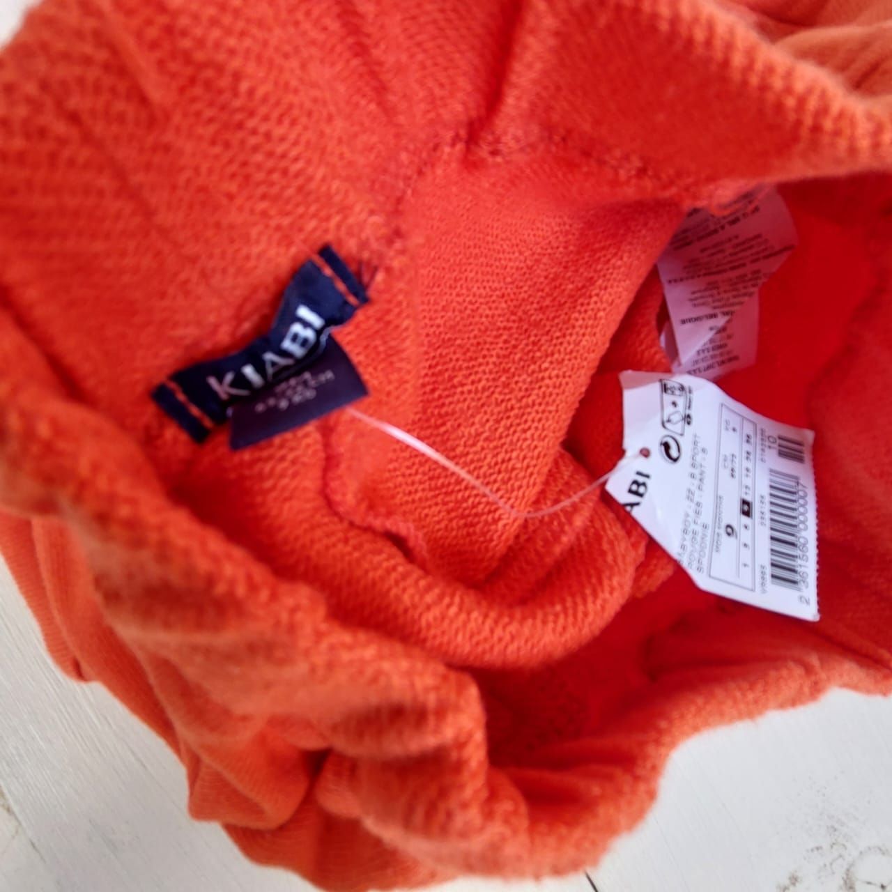 شلوار اسلش بچگانه کیابی مدل لوپیل رنگ نارنجی -  - 4