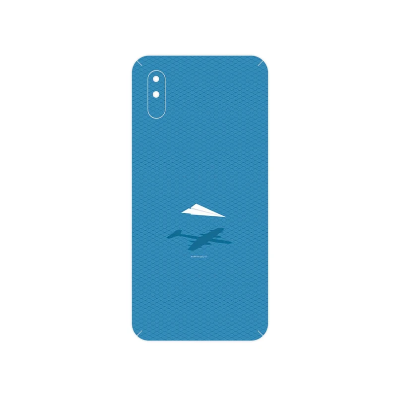 برچسب پوششی ماهوت مدل Minimal Paper Airplane مناسب برای گوشی موبایل شیائومی Redmi 9i Sport
