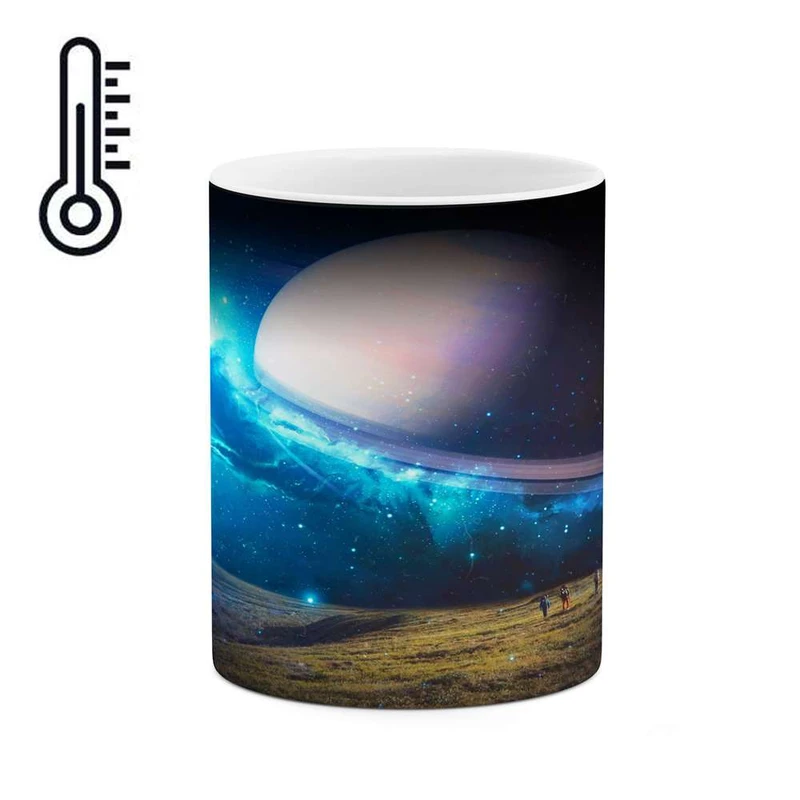 ماگ حرارتی کاکتی مدل کهکشان کد mgh14816