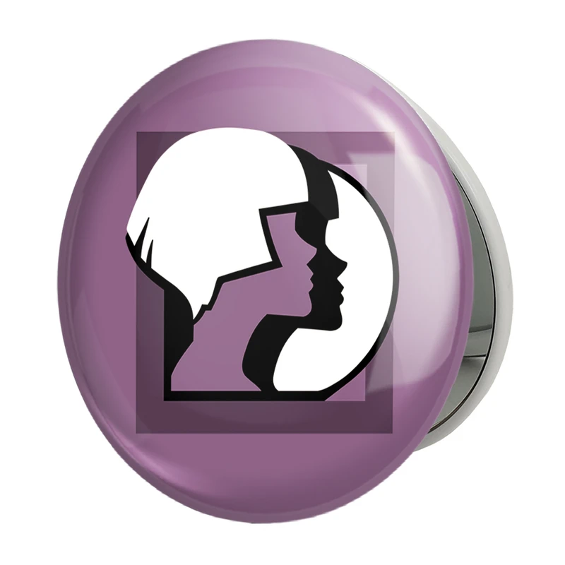 آینه جیبی خندالو طرح iana  بازی رینبو سیکس سیج  مدل تاشو کد 30354