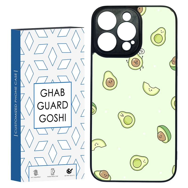 کاور قاب گارد گوشی طرح آووکادو کد TPU-259 مناسب برای گوشی موبایل اپل Iphone 14 PRO MAX