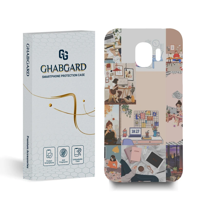 کاور قاب گارد مدل دخترانه مناسب برای گوشی موبایل سامسونگ  Galaxy J2 Pro 2018