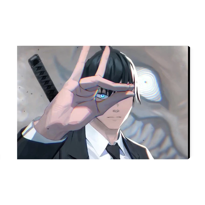 تابلو شاسی عرش مدل انیمه مرد اره ای Chainsaw Man کد As2523