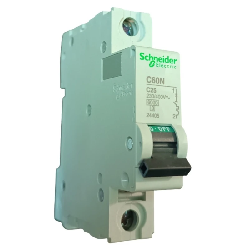 فیوز مینیاتوری تک فاز ۲۵ آمپر اشنایدر الکتریک مدل C60N C25