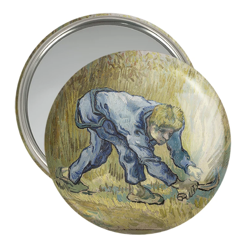 آینه جیبی خندالو مدل درو ونسان ونگوگ (Van Gogh) کد 36817